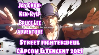 Jay Chou-Ken-Ryu-Bruce Lee adventure -Street fighter:deul-Capcom &Tencent 2021-Android-iOS Games