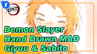 [Demon Slayer Hand Drawn MAD] Giyuu & Sabito's MAD Compilation_1