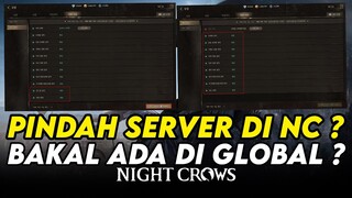 PINDAH SERVER DI NIGHT CROWS BAKAL ADA ? MURAH BANGET HANYA 2400 DIAMON ? - NIGHT CROWS NFT/P2E
