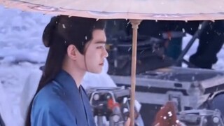 [Song Qian × Ding Yuxi] Adegan terkenal memegang payung, bantal gunung dan sungai