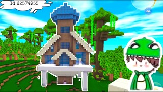 Cách xây nhà trên cây không hiện đại #MiniWorld | #Minecraft