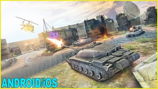 Massive Warfare War of Tanks Android Gameplay (Mobile Gameplay, Android, iOS, 4K, 60FPS)