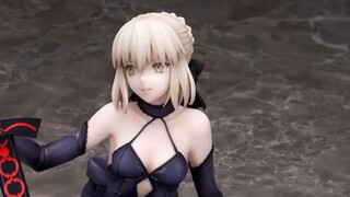 Beyond the peak dual form my king peerless beauty Alter FGO Altria dark star black dress hand-made