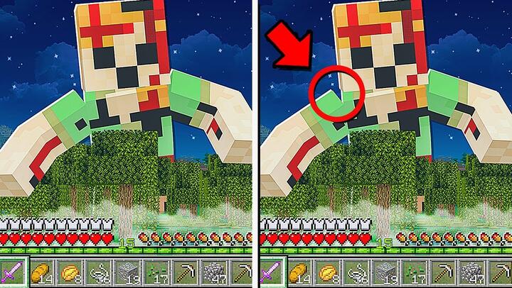 Only 5% Can Spot The Difference in Minecraft!