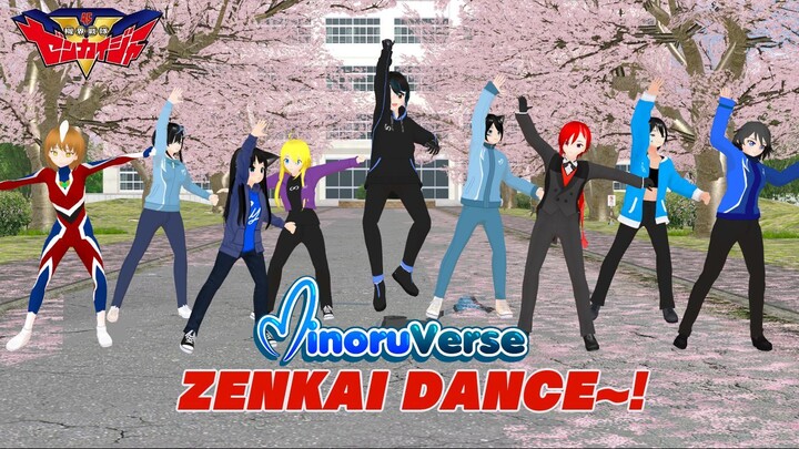 MinoruVerse did Zenkai Dance
