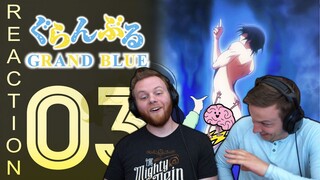 SOS Bros React - Grand Blue Episode 3 - New Best Girl