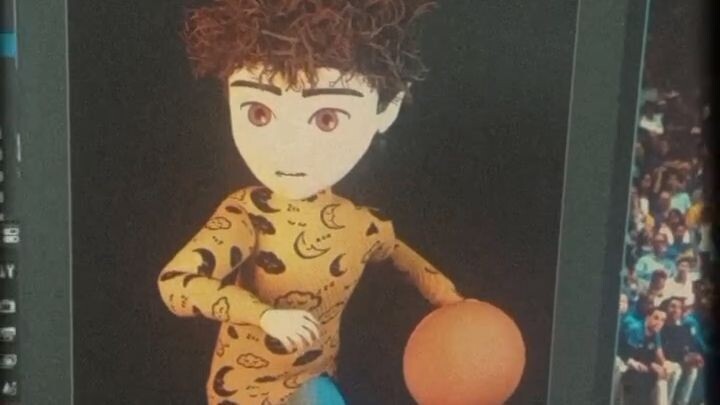 Day 1 of 100 Days of Posing My 3D Character in Blender 🎭