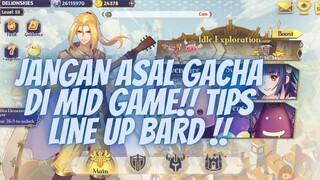 TRICK GACHA DI MID GAME DAN LINE UP BARD  YANG BENAR !! - RAGNAROK ARENA