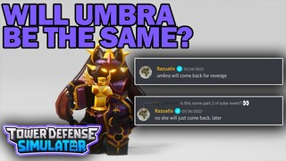 Will Umbra Be The Same If She Comes Back? | ROBLOX