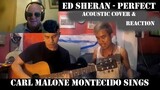 Perfect - Carlmalone Montecido - Ed Sheeran Cover - Reaction
