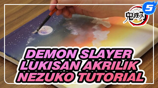 Tutorial Menggambar Nezuko | Lukisan Akrilik_5