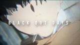 Black Out Days Edit Audio