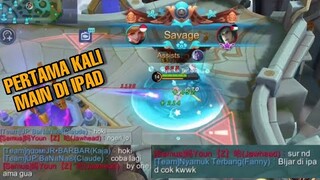 PERTAMA KALI MAZE MAIN FANNY DI IPAD, SAVAGE LANGSUNG DI TANTANG BYE ONE KWKW!!