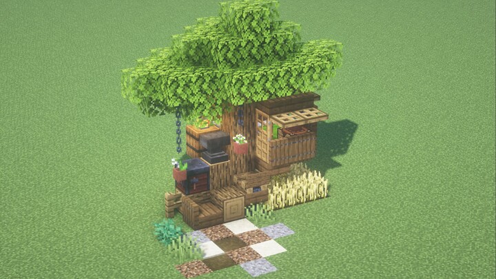 Rumah pohon super kecil ini