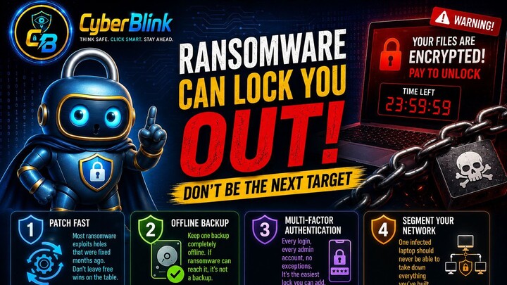 Ransomware Doesn't Hack You. It Waits For You To Slip.
