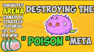 DESTROYING "POISON/BACKDOOR" META USING MY BBP (BIRD,BEAST,PLANT) ARENA GAMEPLAY AXIE INFINITY