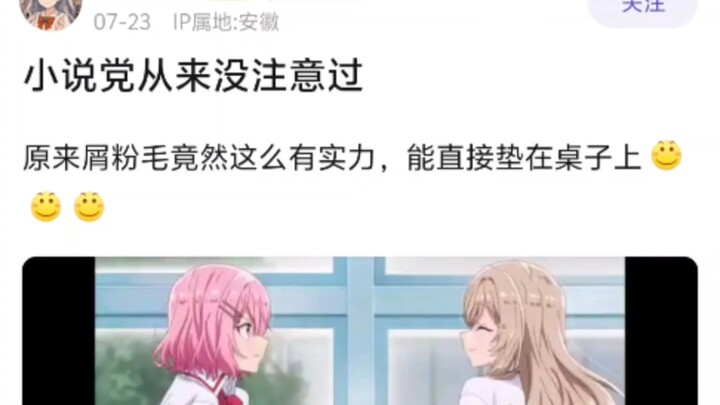 小说党从来没注意过，原来玲奈子这屑粉毛竟然这么有实力