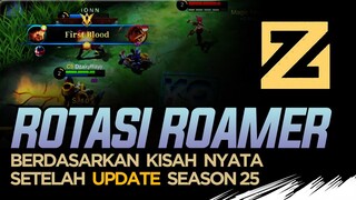 Begini ROTASI ROAMER setelah Update Season 25, biar disayang Goldlaner, Midlaner & dipuji Jungler,