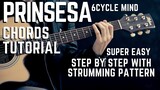 How to Play Prinsesa by 6cyclemind Complete Guitar Chords Tutorial + Lesson