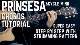 How to Play Prinsesa by 6cyclemind Complete Guitar Chords Tutorial + Lesson