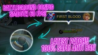 Latest! ML Config Anti lag + 60 FPS - Battleground Optimizer - Phoveus Patch | Mobile Legends