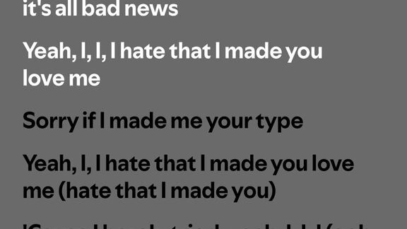 i hate that made you love me