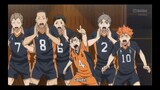 the cheering squad of Karasuno