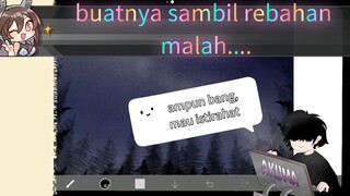 kasih nafas dulu,aku mau bobo
