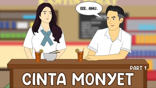 CINTA MONYET PART 1 - Animasi Sekolah Unuy Design