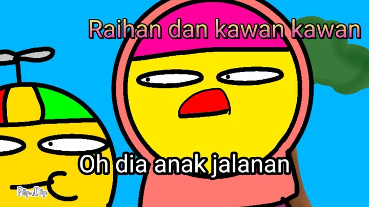 Raihan dan kawan kawan episode 1 parody SPY X FAMILY anya vs emak²