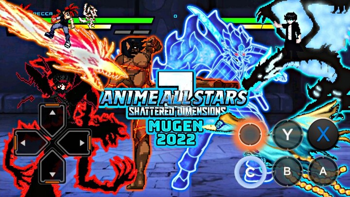 ANIME ALL STARS MUGEN (EXAGEAR ANDROID) 120 CHARACTERS - MUGEN 2022 DOWNLOAD