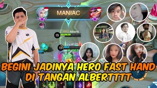BEGINI JADINYA HERO FAST HAND DI TANGAN ALBERT!!!