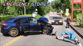MASSIVE HIGHWAY EXPLOSION! - EMERGENCY STORIES - BEAMNG.DRIVE