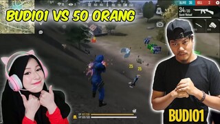 FREE FIRE - BUDI01 GAMING VS 50 ORANG, SERU BANGET