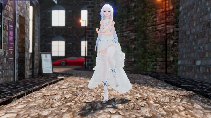 【4k60fps/eevee】The master teaches during the day and calls at night (fabric solution)