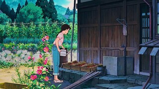 宫崎骏动漫里的农村，安静而美好
