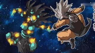 This old man is really amazing. He actually held it in until the battle was over before going to the