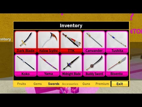 I Spent 50 Hours Getting All Legendary Blox Fruit Swords