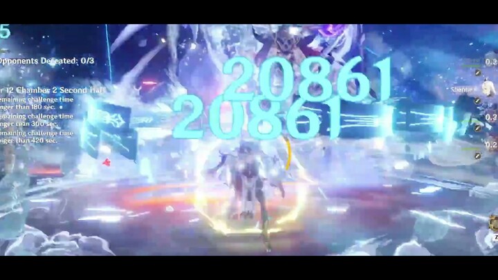 Ngày nào cũng dã cho như con #lahoangenshin