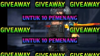 GIVEAWAY DIAMOND FREE FIRE UNTUK 10 ORANG