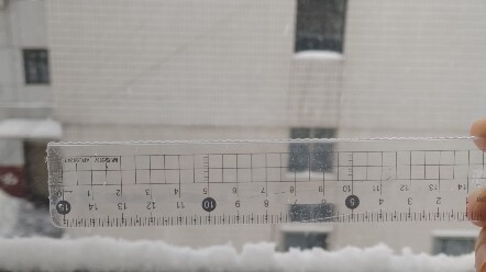 Shenyang heavy snow length demonstration.