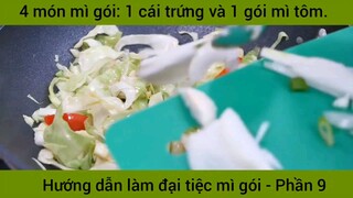 Hướng dẫn làm đại tiệc mì gói #9