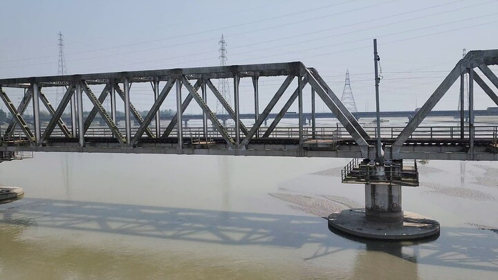 Crossing the Teesta river | Jalpaiguri