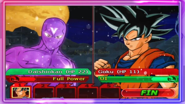 ZENO FULL POWER VS GOKU ULTRA INSTING - DB MOD ANDROID GAMEPLAY