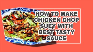 CHICKEN CHOP SUEY EASY RECIPE  Lhynn Cuisine