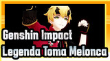 Genshin Impact|ã€MMDã€‘Legenda Toma Meloncatï¼Kuda Favoritku!