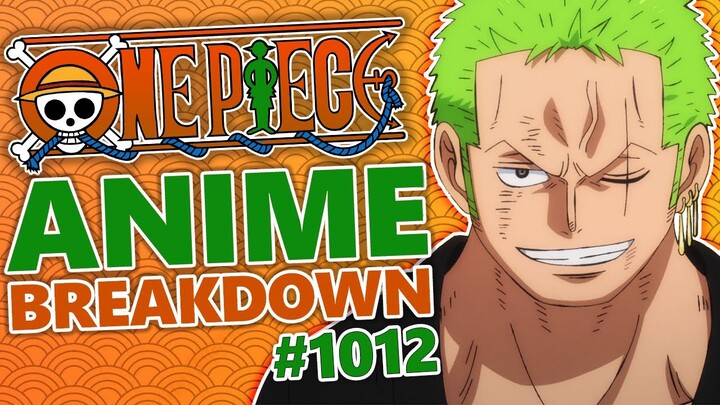 Fanning the FLAMES! One Piece Episode 1012 BREAKDOWN