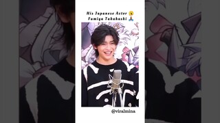 He knows |His Getting popular in India|🇮🇳🤍🔥#fumiya#anime#fumiyatakahashi#actor#viral@viralmina4321