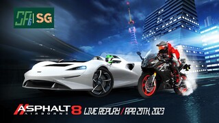 [Asphalt 8: Airborne (A8)] Pagani Utopia Coupe Event | Game Live Replay | April 29th, 2023 (UTC+08)