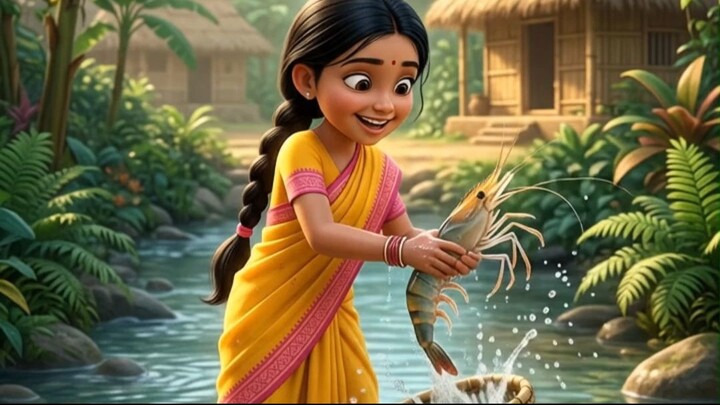 Cooking Massive Freshwater Shrimp Curry in a Village 🍤